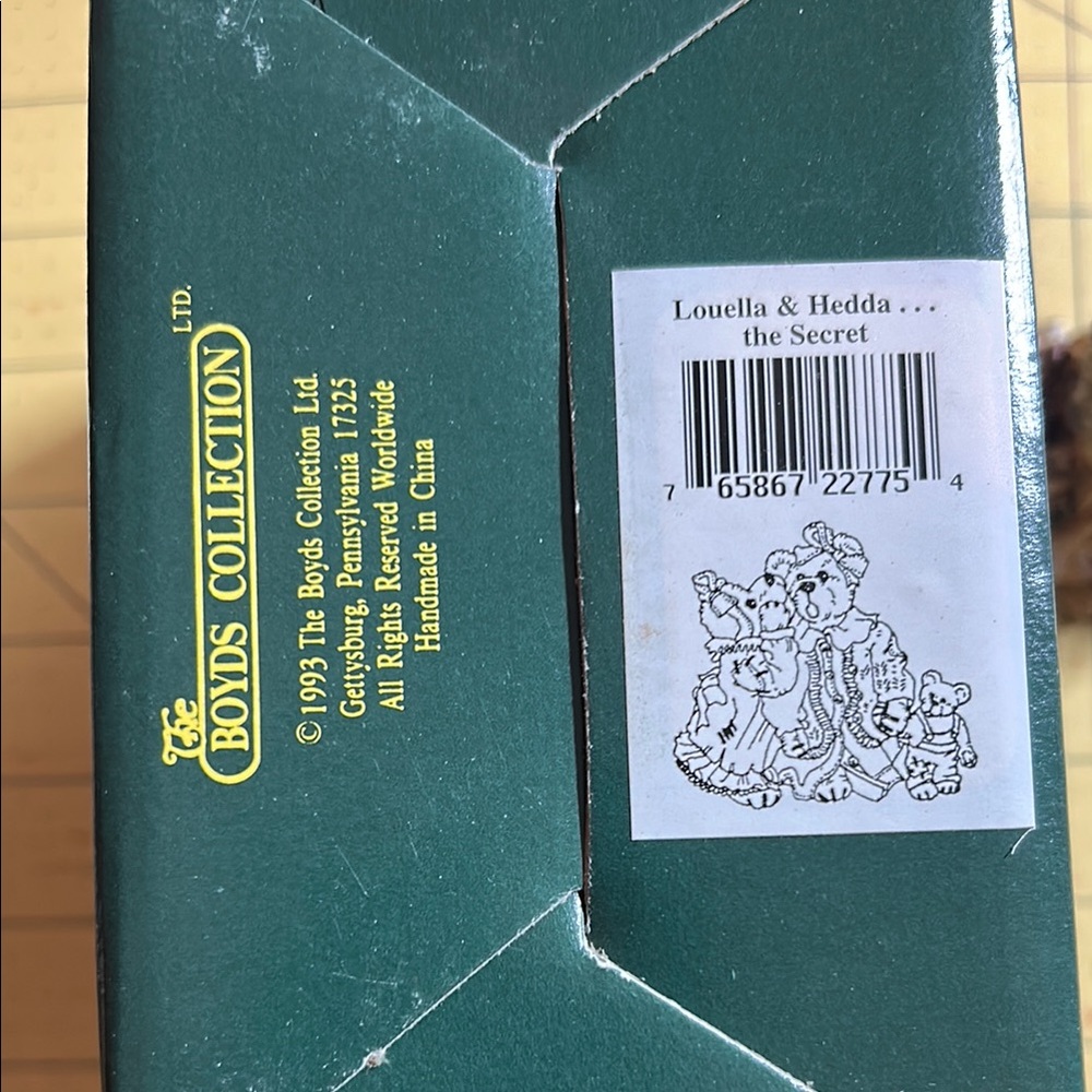 Boyds Collection Louella & Hedda Figurine